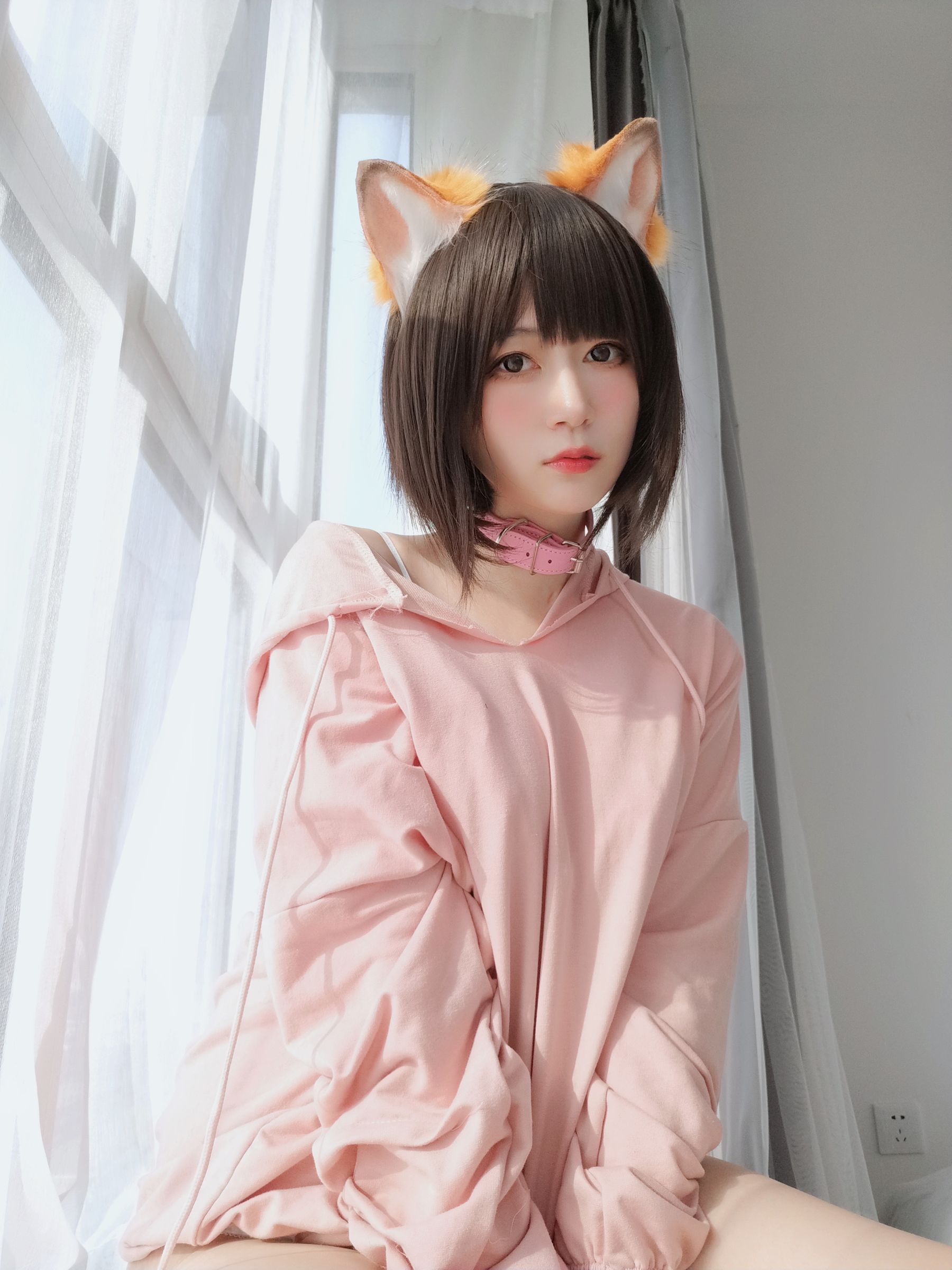 [COS写真]小姐姐白银81–粉红狐狸插图2